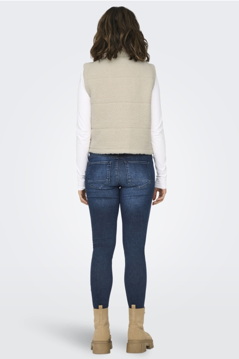 Only onlsandra teddy waistcoat life otw